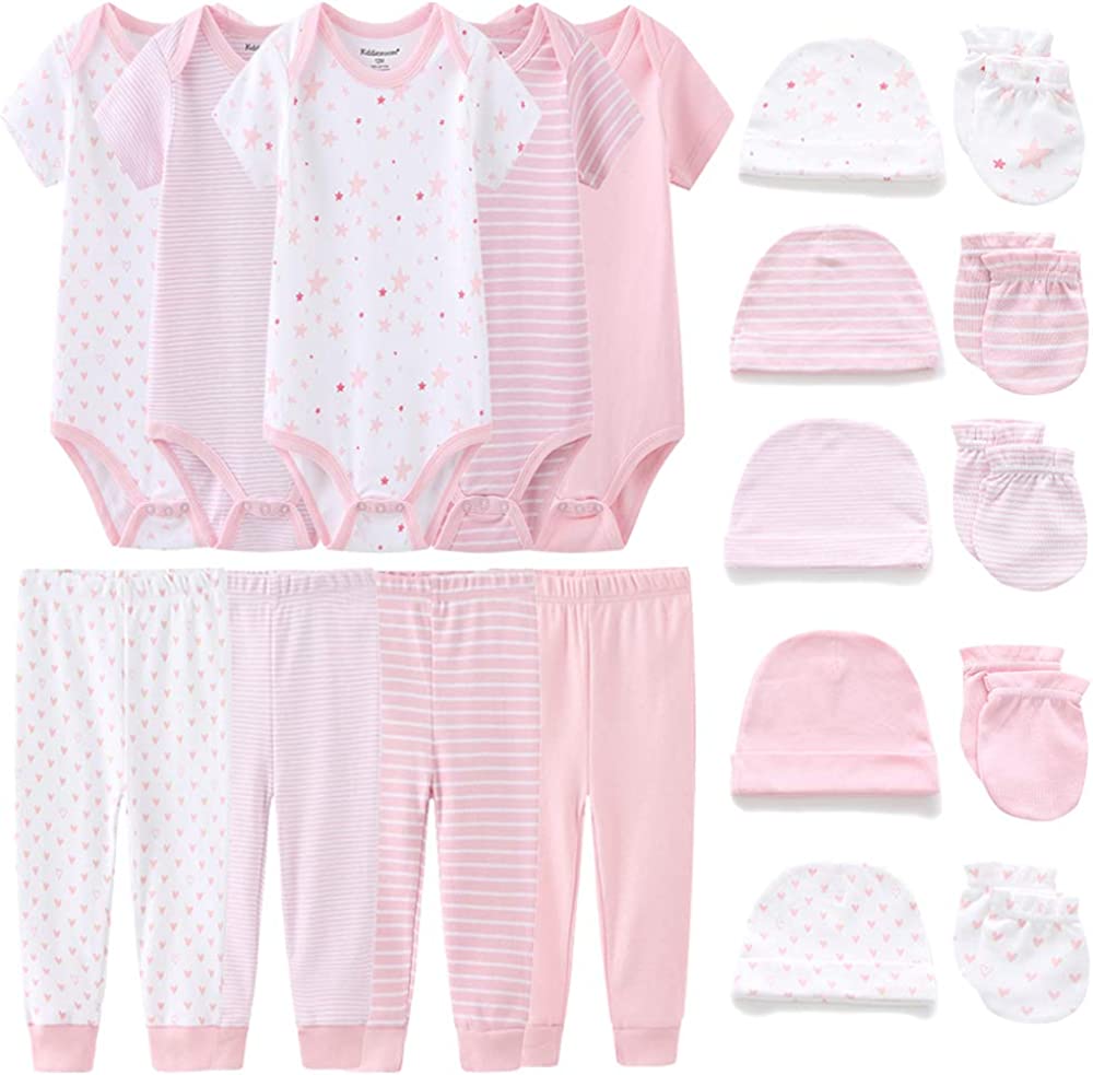 230816074520657_1 Unisex Baby Layette Essentials Giftset Clothing Set 19-Piece - Image 1
